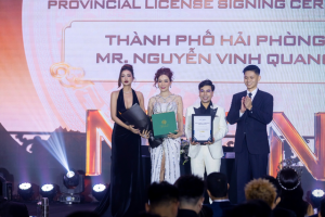 Á hậu Ánh Quyên: Đồng tổ chức Miss Cosmo Hải Phòng 2026